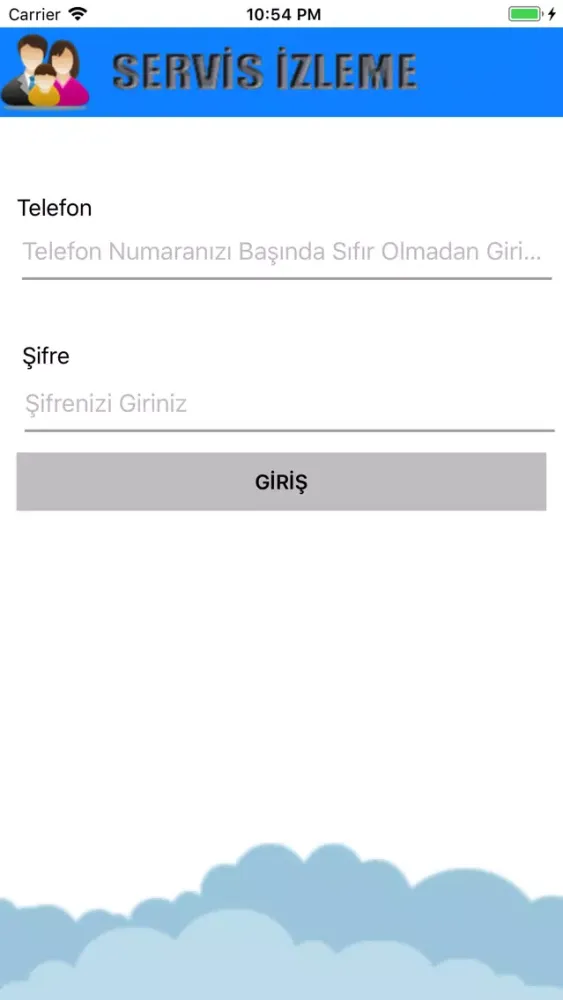 Zrzuty ekranu Servis İzleme - Veli