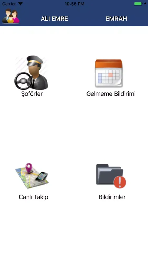 Zrzuty ekranu Servis İzleme - Veli