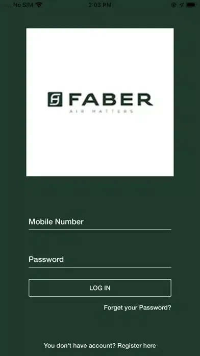 Screenshot di Faber Dealer App