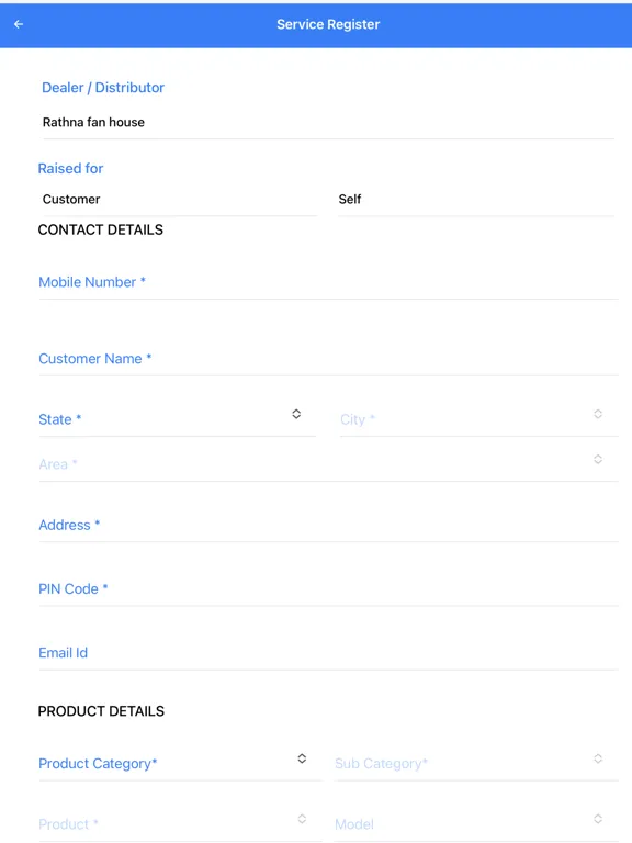 General AirConditioner Dealer iPad 应用截图