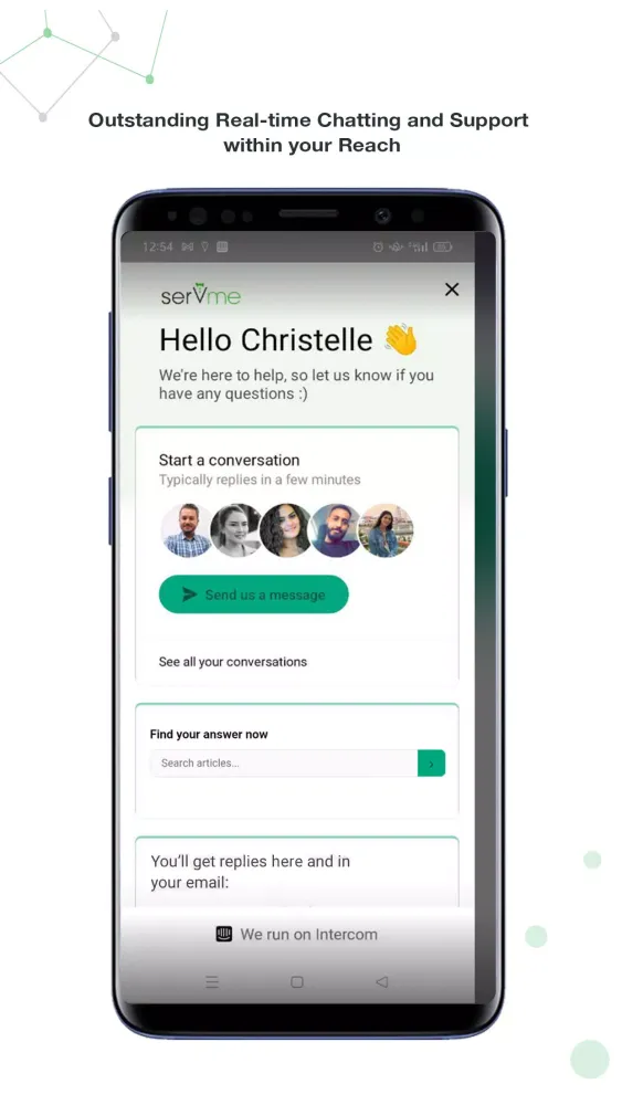 serVme Manager Screenshots