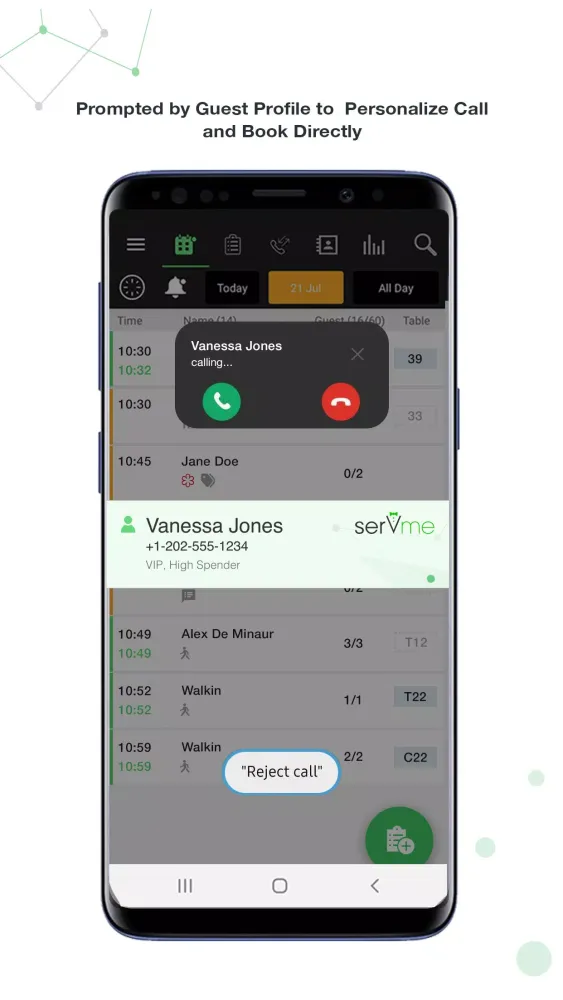 serVme Manager Screenshots