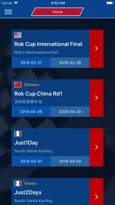 Screenshot di Rok Cup