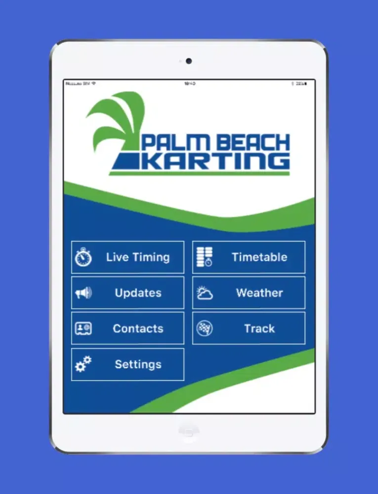 ภาพหน้าจอของ Palm Beach Karting iPad 