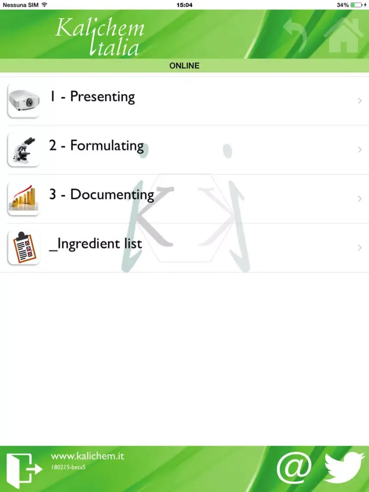 Kalichem App iPad 应用截图