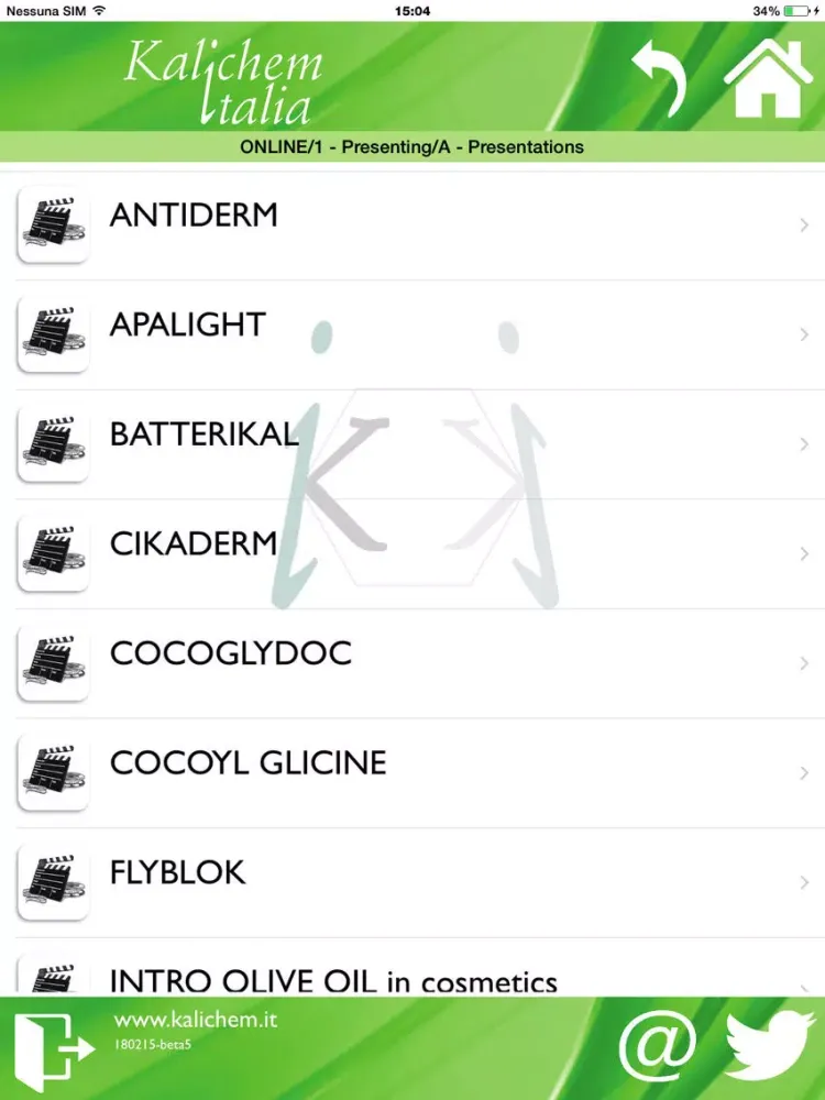 Kalichem App iPad 应用截图