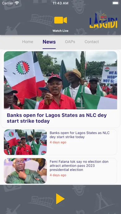 Lasgidi 90.1FM Screenshots