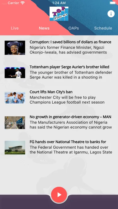 تصاویر Top Radio 90.9FM Nigeria