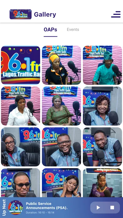 Lagos Traffic Radio 96.1 FM Screenshots