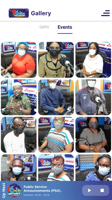 Lagos Traffic Radio 96.1 FM Screenshots