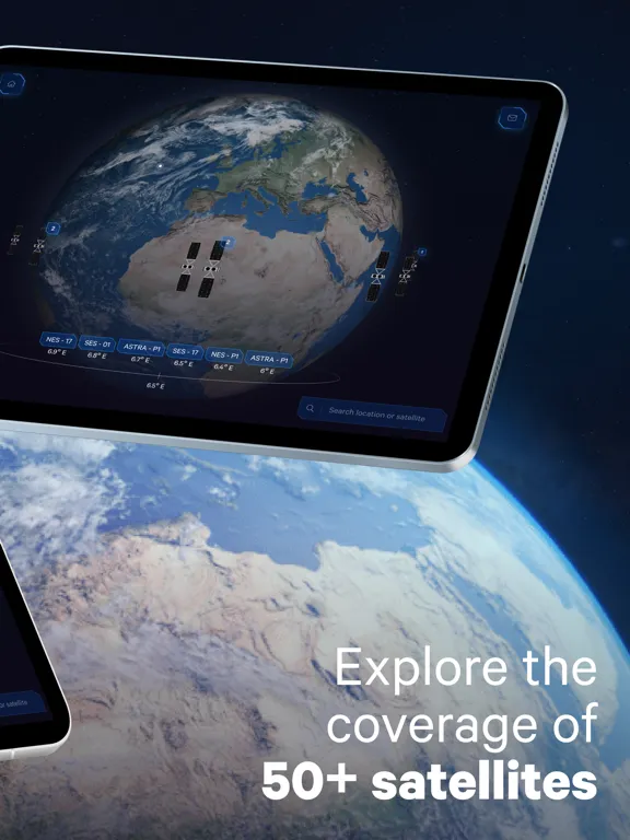 Capturas de pantalla de SES GEO iPad 