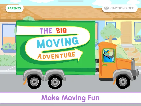 Tangkapan skrin The Big Moving Adventure iPad 