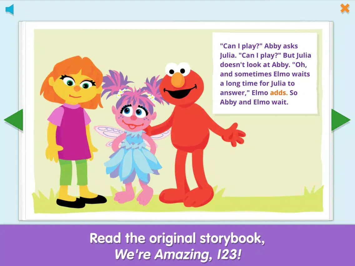 Sesame Street and Autism iPad  Ekran Görüntüleri