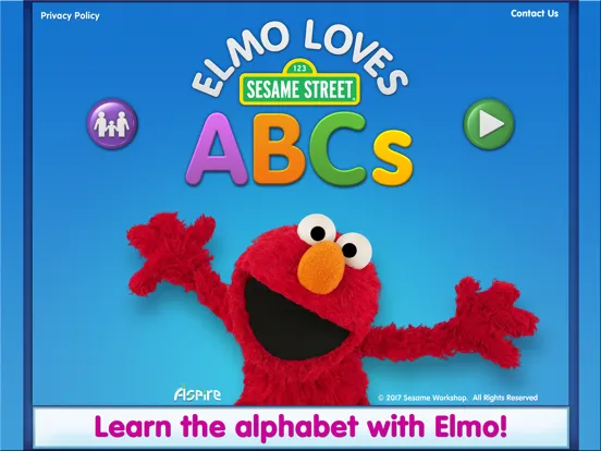 Tangkapan skrin Elmo Loves ABCs iPad 
