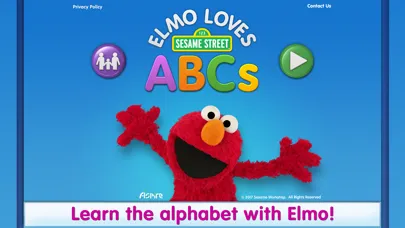 Tangkapan skrin Elmo Loves ABCs