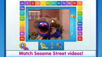Tangkapan skrin Elmo Loves ABCs