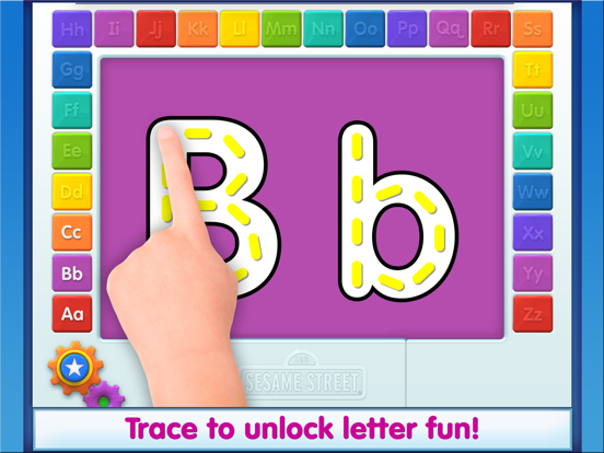 Elmo Loves ABCs Lite iPad  Screenshots