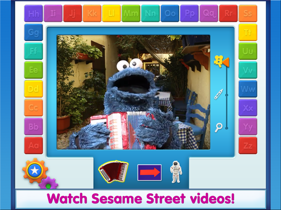 Elmo Loves ABCs Lite iPad  Screenshots