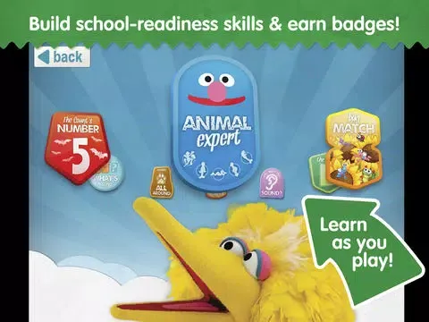 Ảnh chụp màn hình của Elmo's Animals: A Sesame Street S'More App iPad 