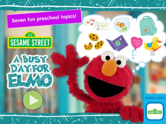 Screenshot di A Busy Day for Elmo: Sesame Street Video Calls iPad 