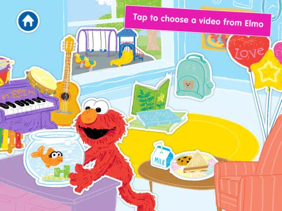 Screenshot di A Busy Day for Elmo: Sesame Street Video Calls iPad 