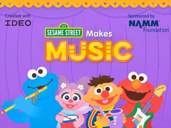Sesame Street Makes Music iPad  Screenshots