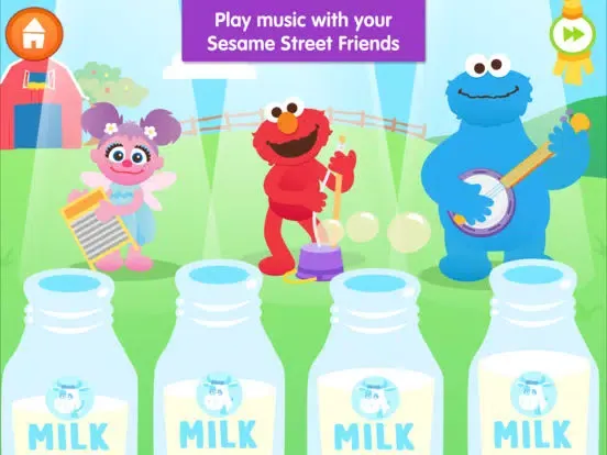 Sesame Street Makes Music iPad  Screenshots