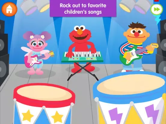 Sesame Street Makes Music iPad  Screenshots