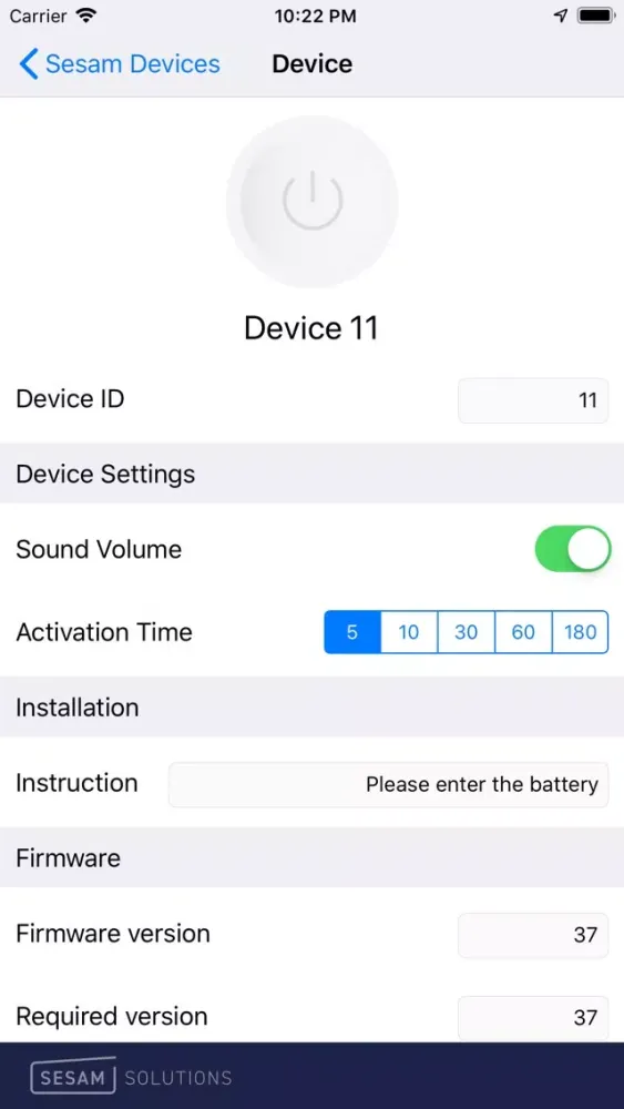 Sesam Smart Access Light應用截圖