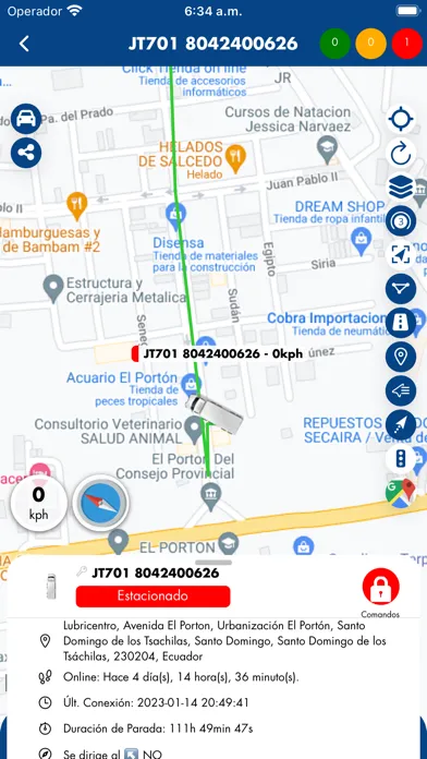 PRO RastreoSatelital GPS Screenshots