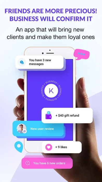 Kicksback Business Ekran Görüntüleri