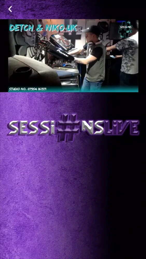 Capturas de pantalla de Sessions Live