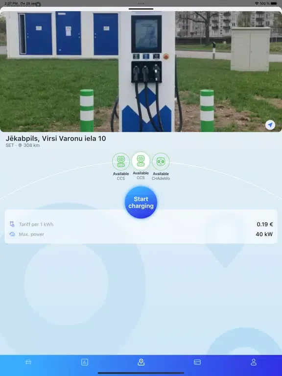 Easy2Charge iPad  Screenshots