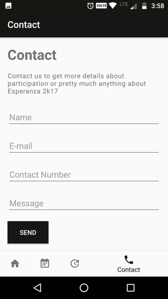 Tangkapan layar Esperanza 2k17