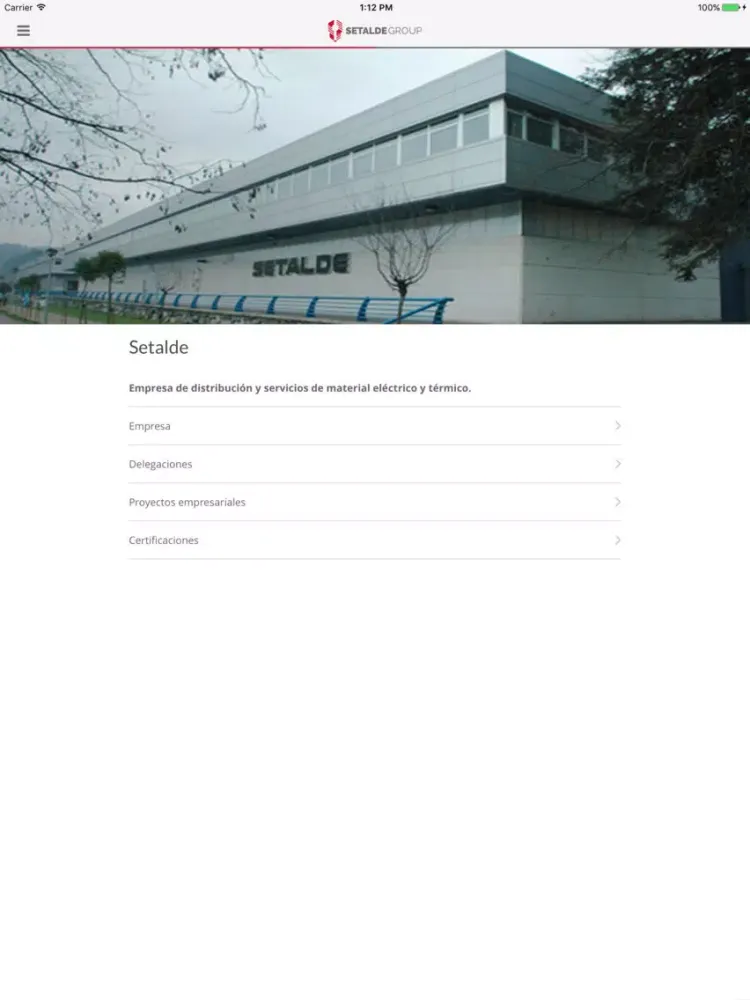 Setalde Suministros Integrales, S.A. iPad 應用截圖