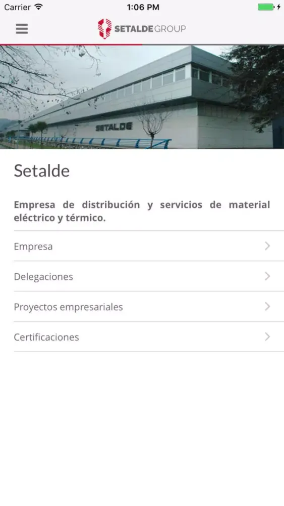 Setalde Suministros Integrales, S.A.應用截圖