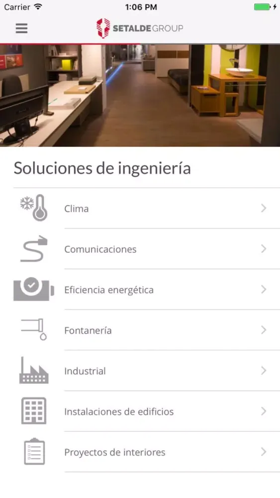 Setalde Suministros Integrales, S.A.應用截圖