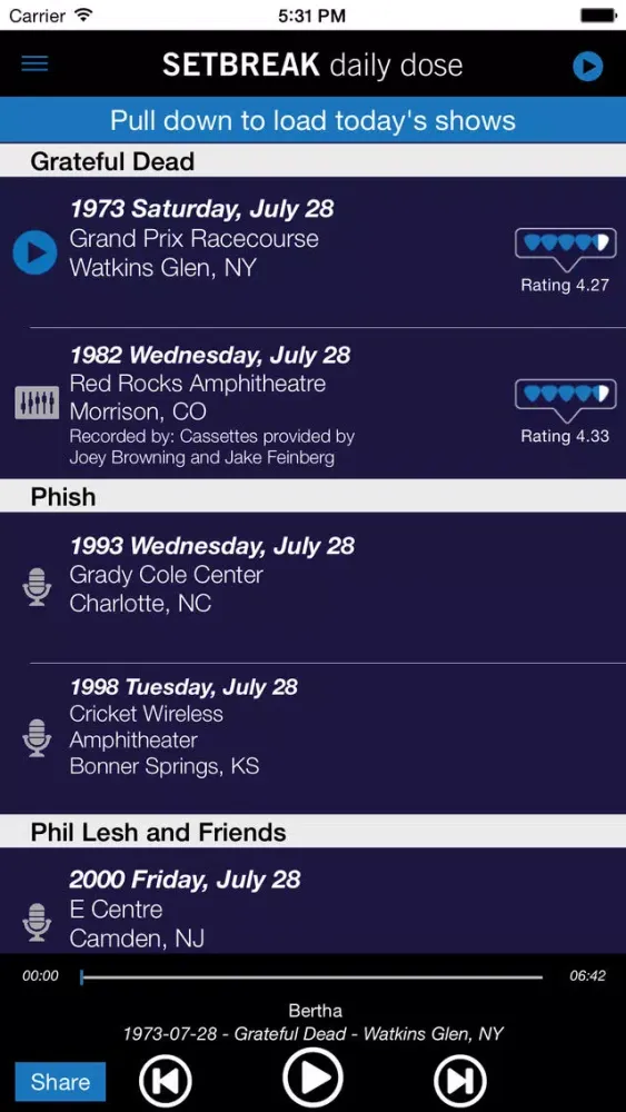 صور Setbreak Daily Dose - Dead Phish