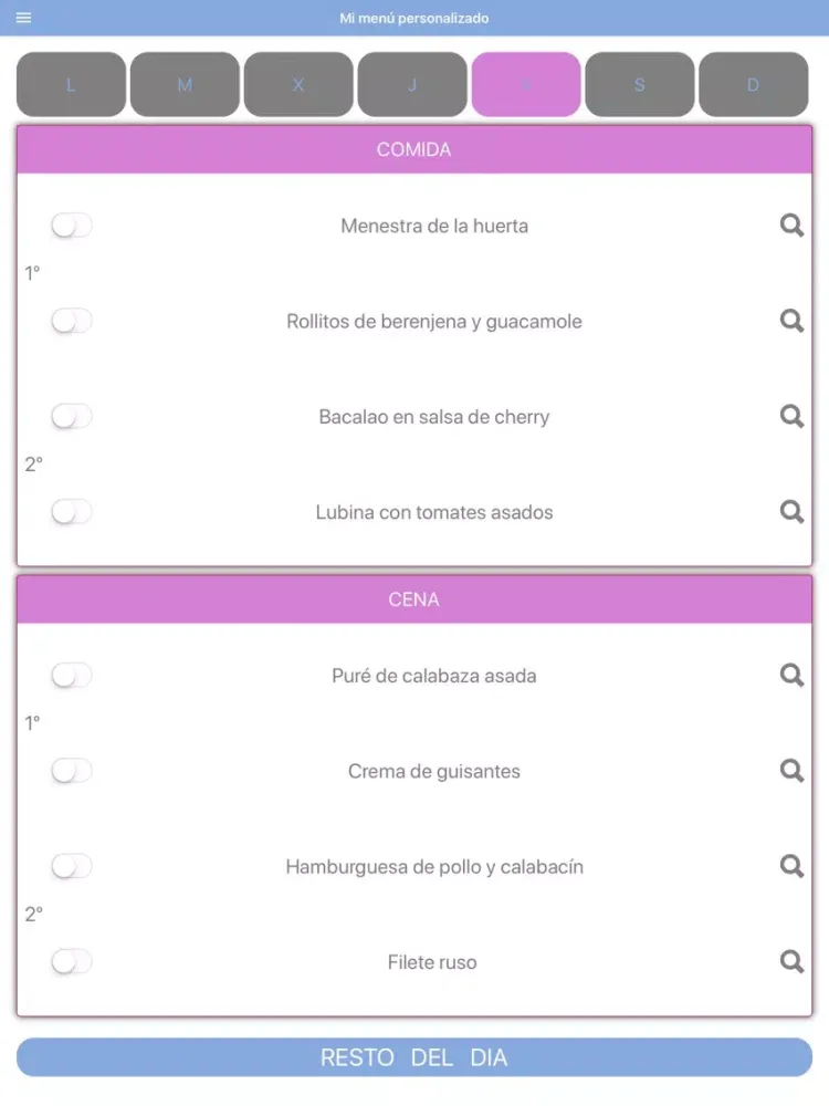 Скриншоты Nutricion Clinic iPad 