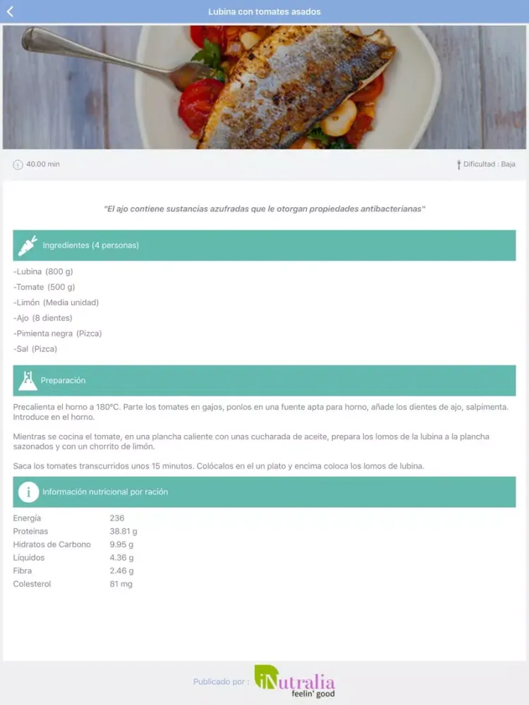 Скриншоты Nutricion Clinic iPad 