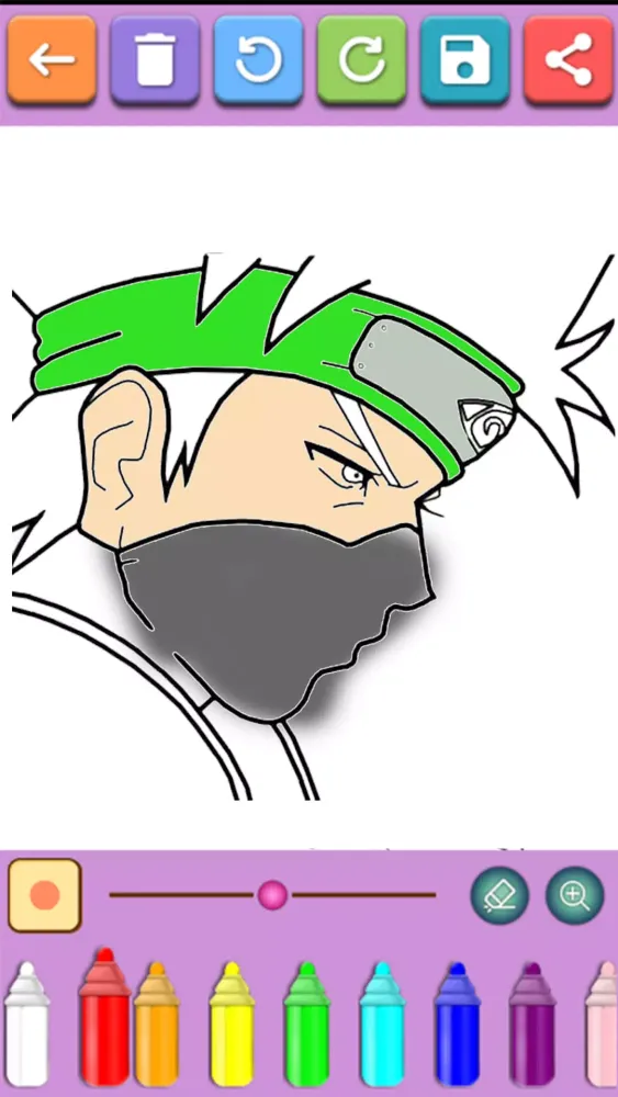 Anime Coloring Book应用截图