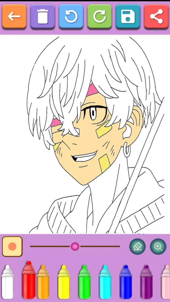 Anime Coloring Book应用截图