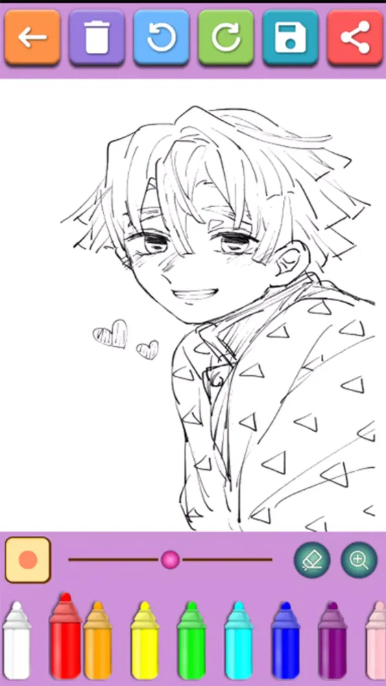 Anime Coloring Book应用截图