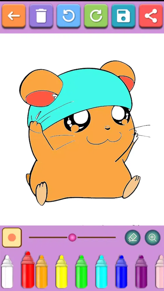 Anime Coloring Book应用截图