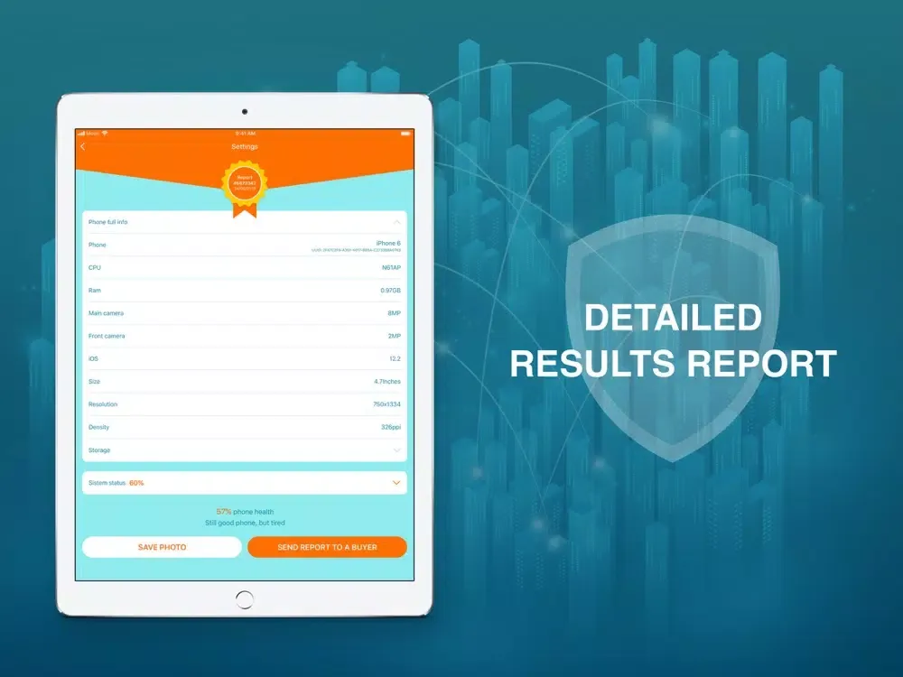 CheckIt: protection & test iPad 应用截图