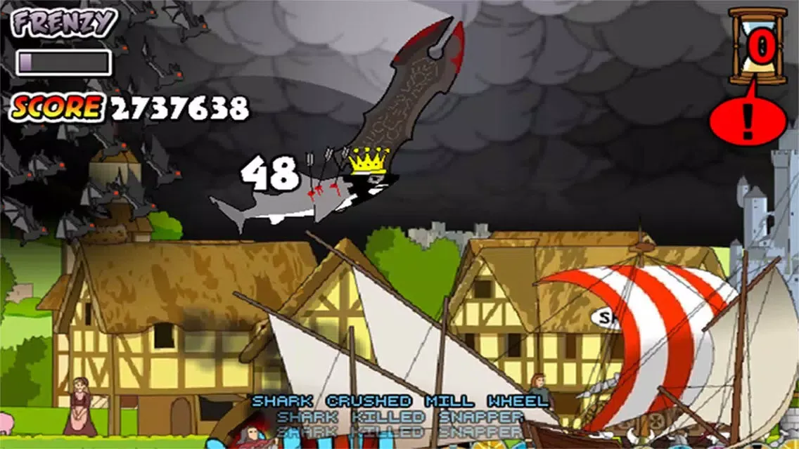 Ảnh chụp màn hình của Crazy Shark 2 - Medieval