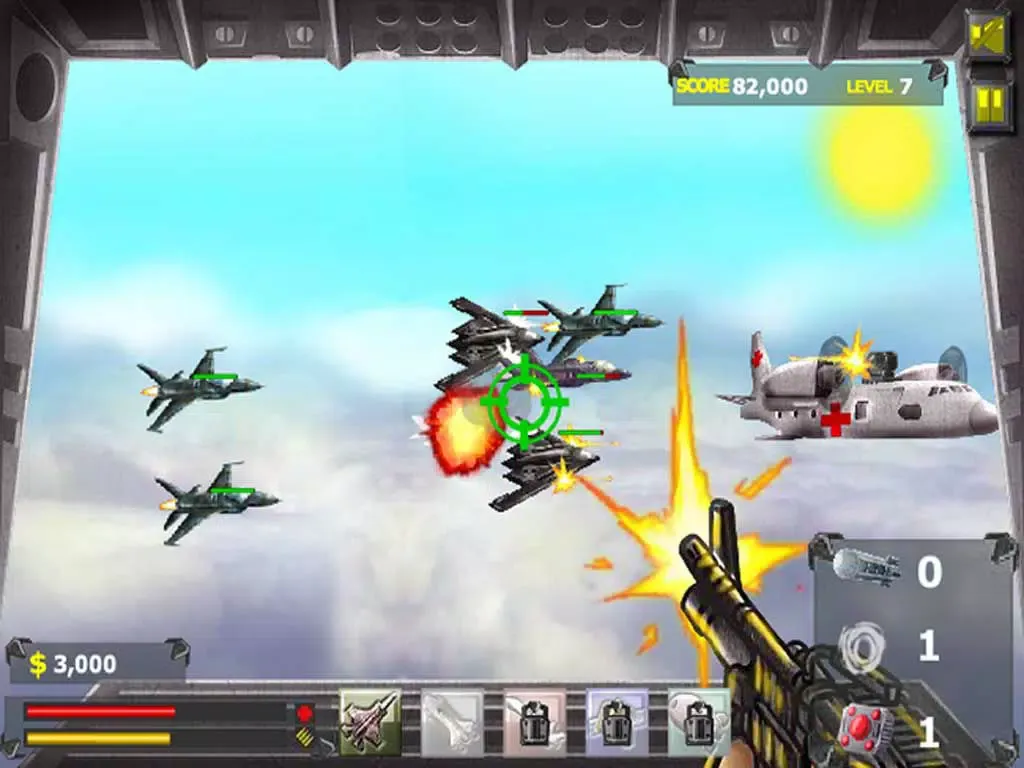 Screenshot di Sky Fighters - Flight Assaulter War iPad 