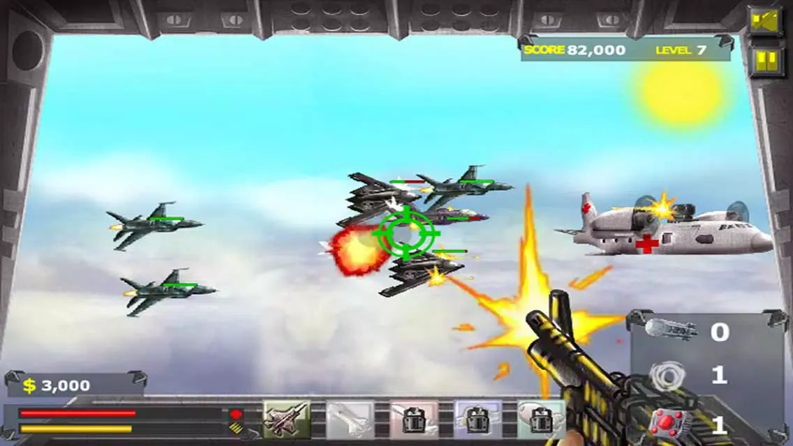 Screenshot di Sky Fighters - Flight Assaulter War