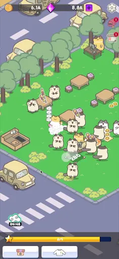 Captures d'écran de Lazy Cat Shop