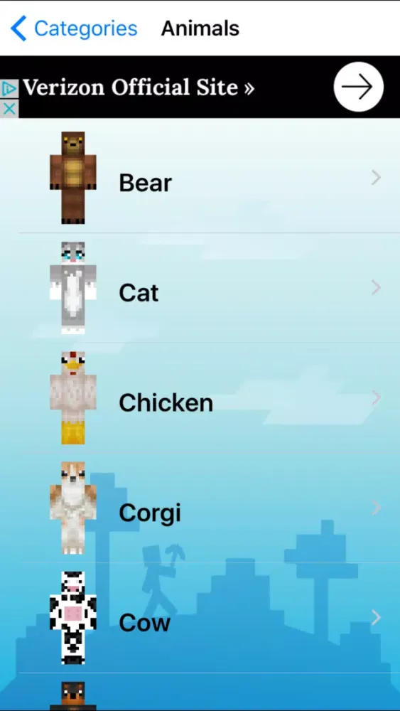 Captures d'écran de Best Skins Pro for Minecraft Game